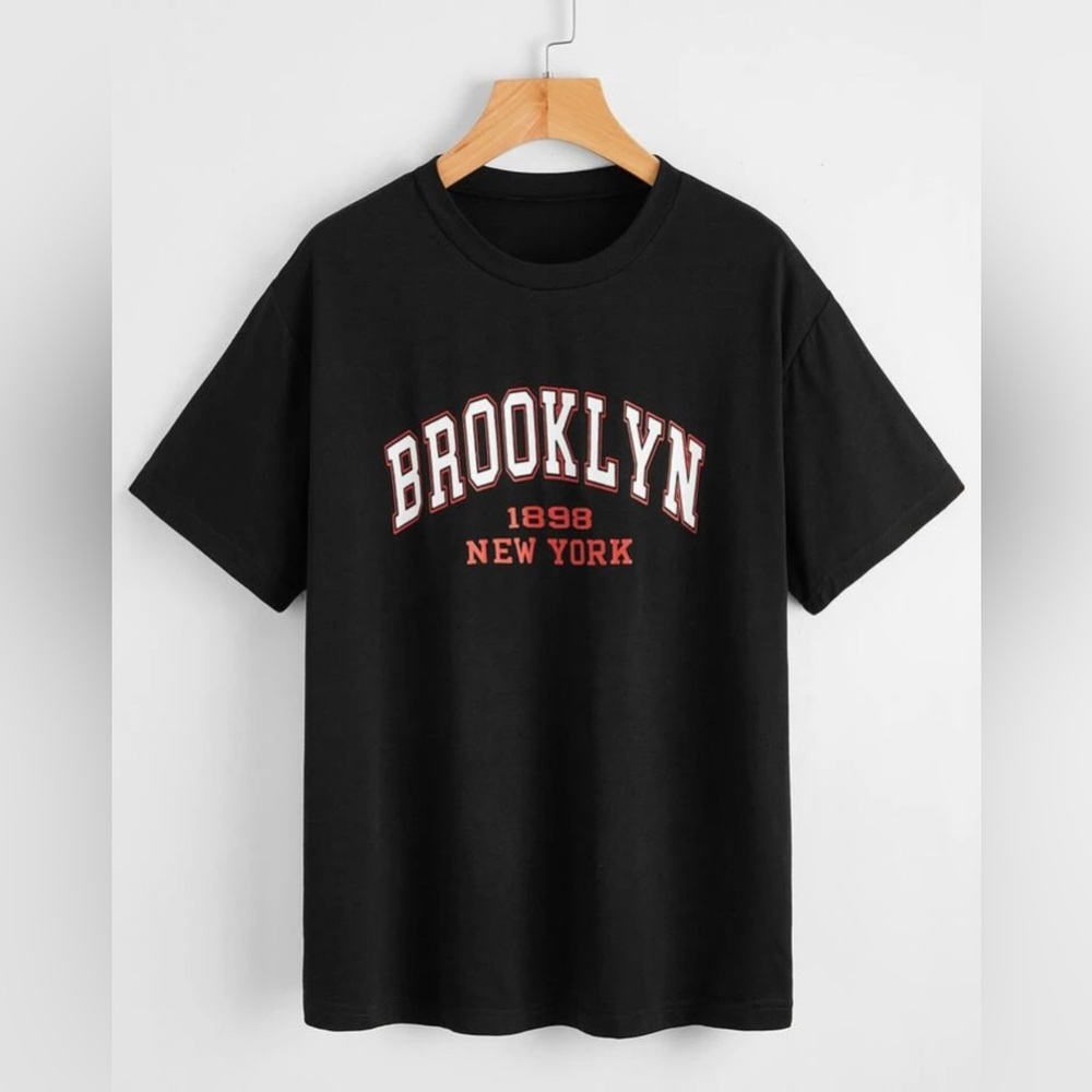 Brooklyn New York Black T-Shirt